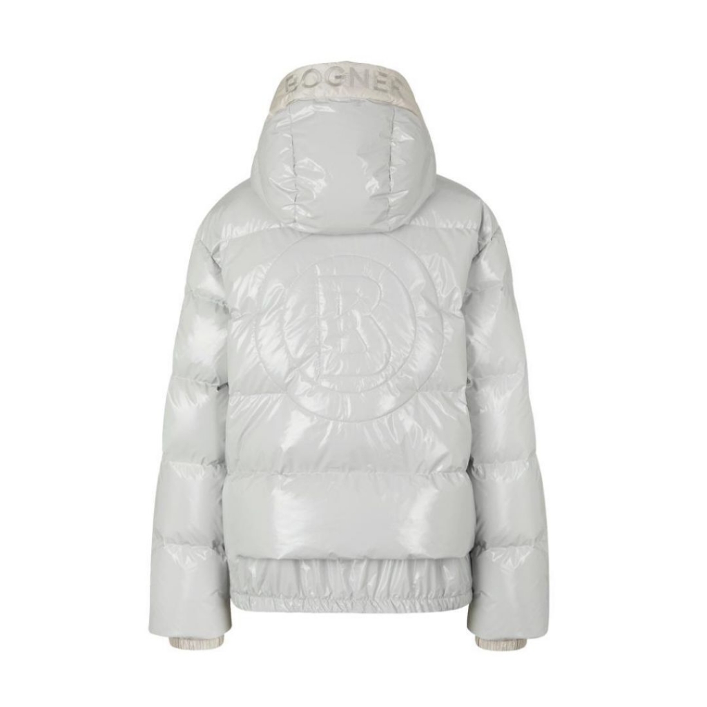 Bogner Lala-D Quilted Laque Shell Down Puffer Jacket Nwt